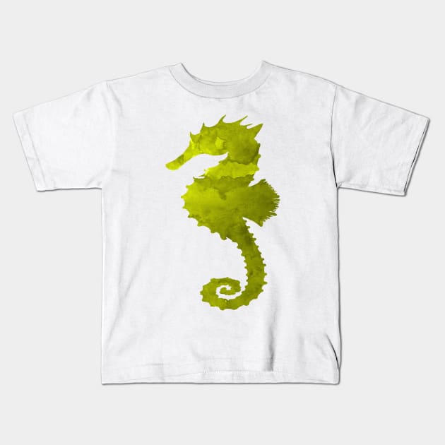 Seahorse Kids T-Shirt by BittenByErmines